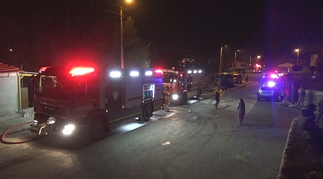 İzmir'de korkunç olay: Karısı ve kızı içerideyken evi ateşe verdi