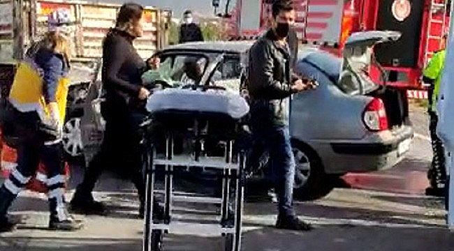 İzmir'de trafik kazası: 6 yaralı