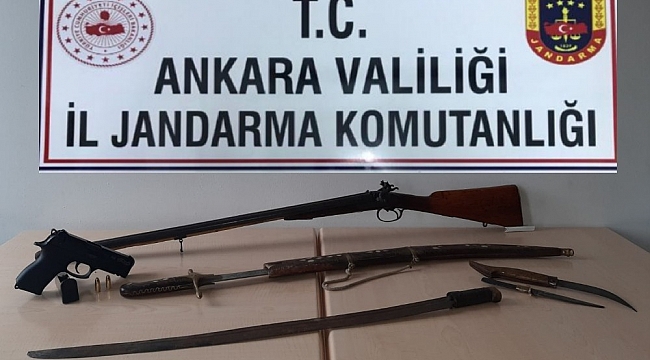Jandarmadan silah kaçakçısına operasyon: 1 gözaltı