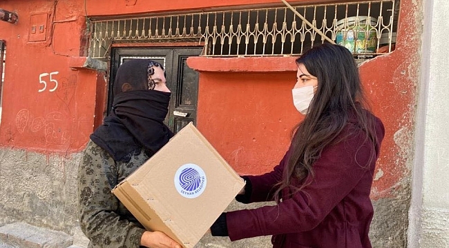 Kadınlara "hijyen paket" desteği