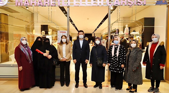 Kağıthane Belediyesi girişimci kadınlara iş yeri açtı