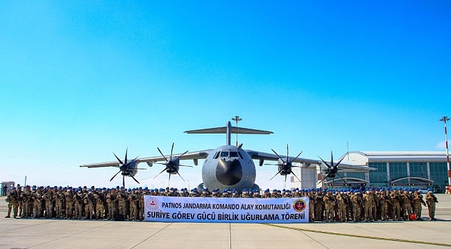 Kahraman komandolar dualarla Ağrı'dan Suriye'ye uğurlandı