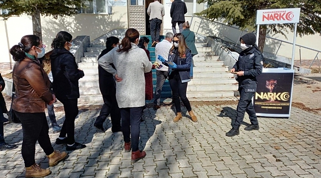 Kahramanmaraş'ta anneler uyuşturucuya karşı bilgilendirildi