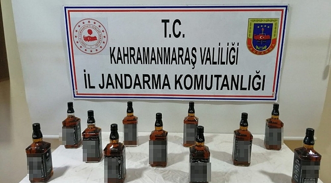 Kahramanmaraş'ta kaçak içki operasyonu
