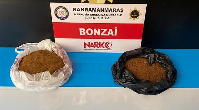 Kahramanmaraş'taki uyuşturucu operasyonlarında 3 tutuklama