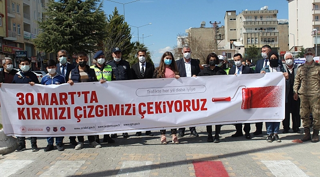 Kahta'da kırmızı çizgi uygulaması başladı