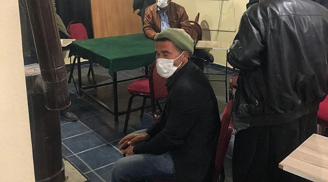 Kahvehanede kısıtlamaları ihlal eden 25 kişiye 86 bin 725 lira ceza