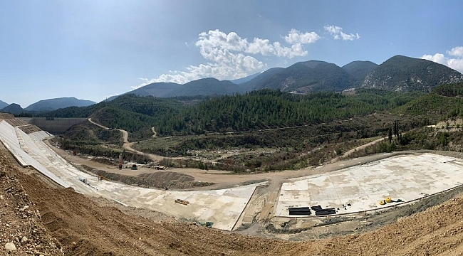 Kapıçay Barajı'nda sona yaklaşıldı