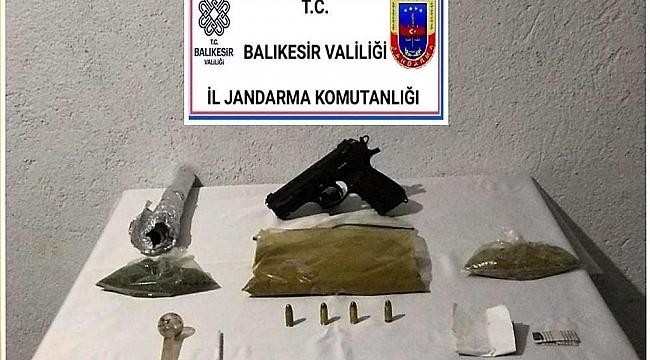 Karesi'de uyuşturucu operasyonu