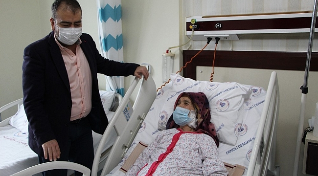 Karnından taşan dev tümör başarılı operasyonla alındı