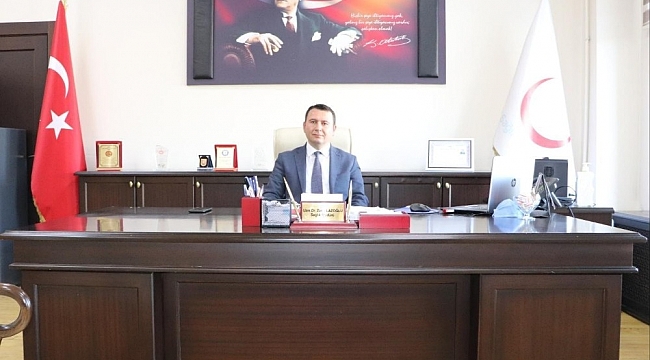 Kars Sağlık Müdürü Lazoğlu, sağlık çalışanlarının tıp bayramını kutladı