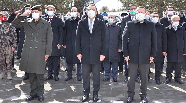 Kars'ta 18 Mart Çanakkale Zaferi töreni