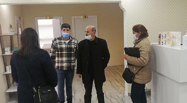 Kars'ta Covid-19 denetimleri