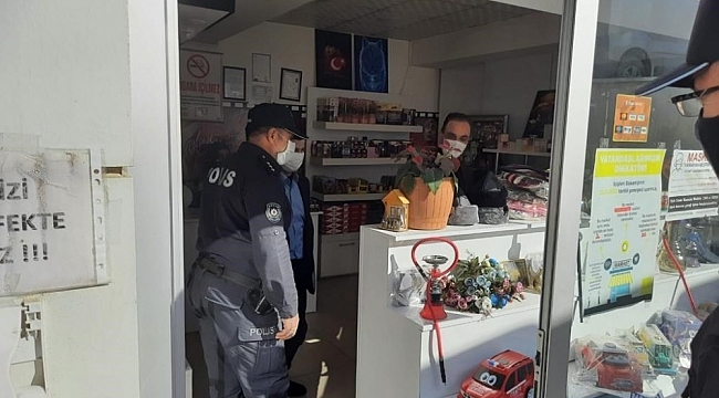 Kaymakam Çakmak bizzat denetime katıldı