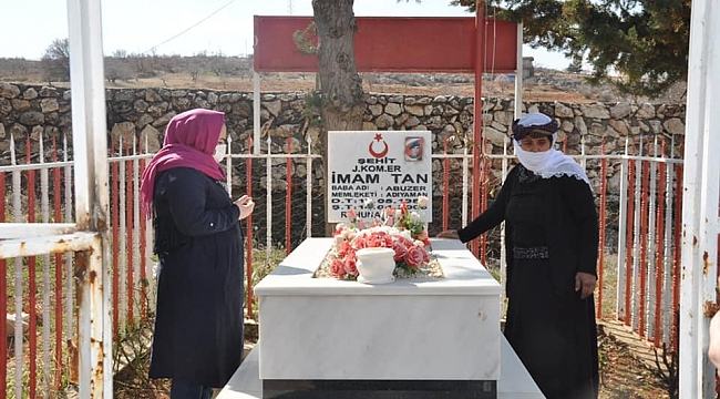 Kaymakam Demir'den şehit ailesine ziyaret