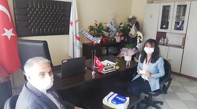 Kaymakam Duru, sağlıkçıların Tıp Bayramı'nı kutladı