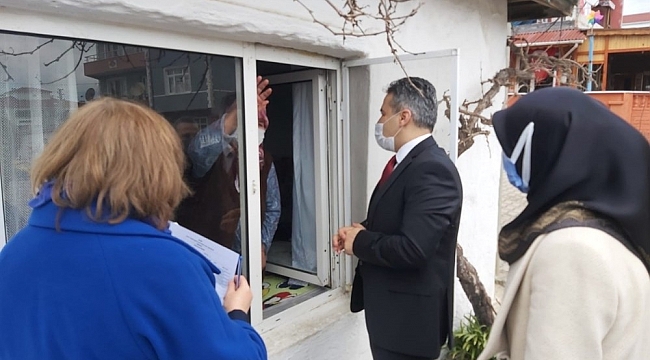 Kaymakam Taşçı sorunları yerinde dinliyor