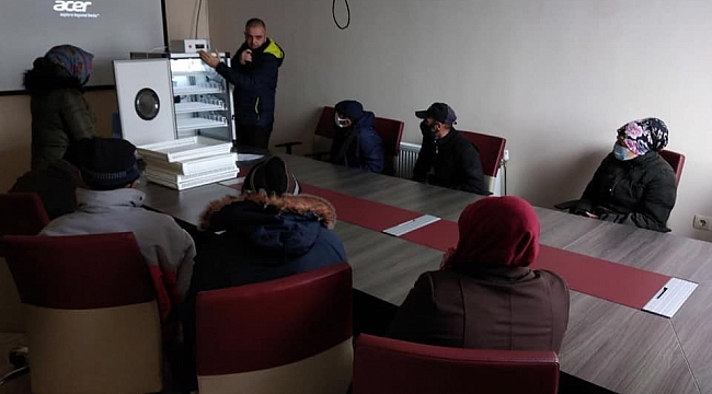Kaymakamlık Hem yoksulluğa Hemde Kaz İşine Çözüm üretti