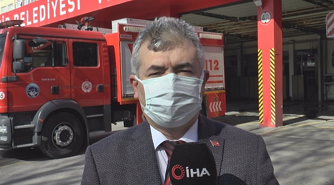 Kayseri İtfaiyesi 2020 yılında 7 bin 322 olaya müdahale etti