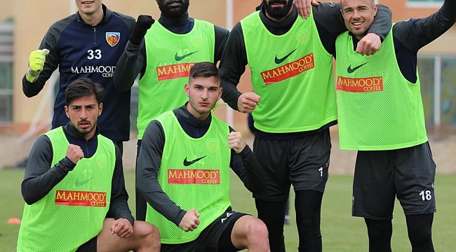 Kayserispor Karagümrük'e hazırlanıyor