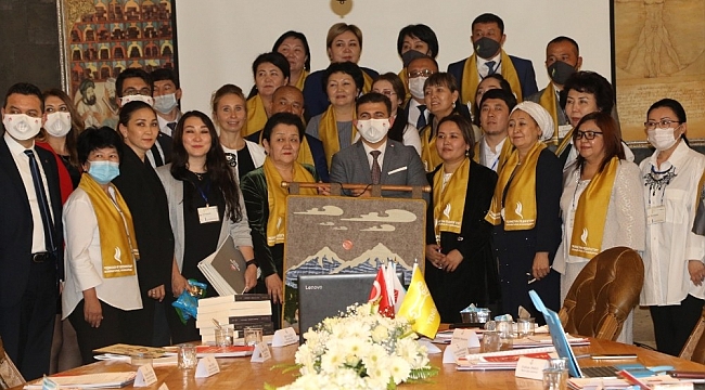 Kazakistan'dan gelen 30 kişilik heyet, Bahçeşehir Koleji ile iş birliği yapmak istiyor