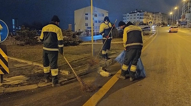 Keçiören'de gece temizlik ekibi kuruldu