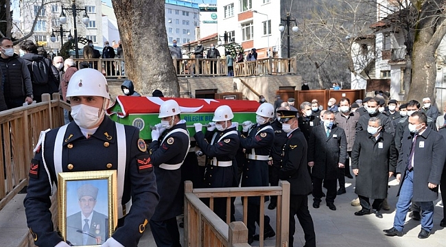 Kıbrıs gazisi İbrahim Yaşa dualarla uğurlandı