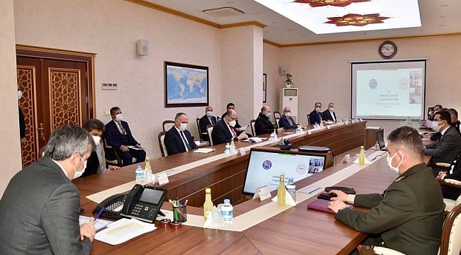 Kırıkkale'de İl Pandemi Kurulu toplandı