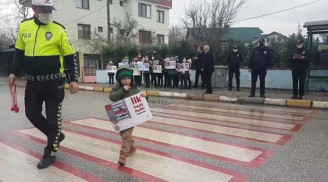Kırmızı çizgi uygulamasında sürücüler ve vatandaşlar bilgilendirildi