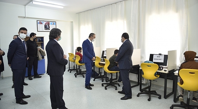 Kırsal mahallelere EBA irtibat merkezi açıldı