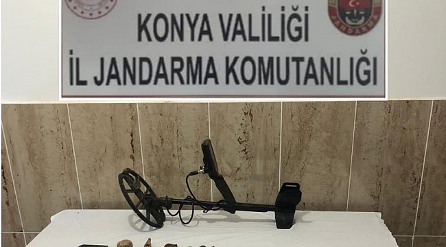 Konya'da 96 parça tarihi eser ele geçirildi