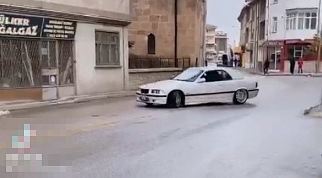 Konya'da trafiği tehlikeye sokan sürücü sosyal medya paylaşımından yakalandı