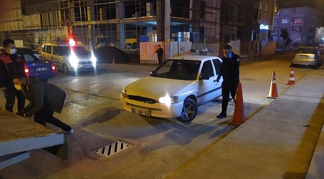 Kovalamacada yakalanan araçtan poşet poşet zehir çıktı