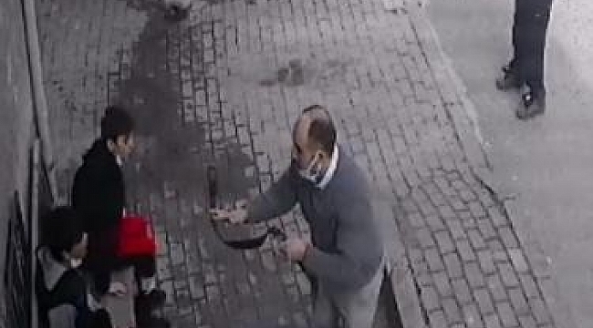 Küçükçekmece'de küçük çocuklara kemerli saldırı