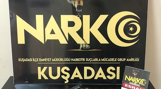 Kuşadası'nda uyuşturucu operasyonu