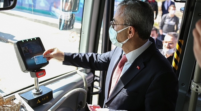 Kütahya'da akıllı ulaşım başladı