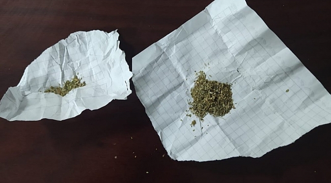 Kütahya'da bir şüphelinin üzerinde bonzai maddesi ele geçirildi