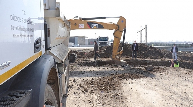 Kuzeybatı Çevre yolunda yeni su hatları yapılıyor
