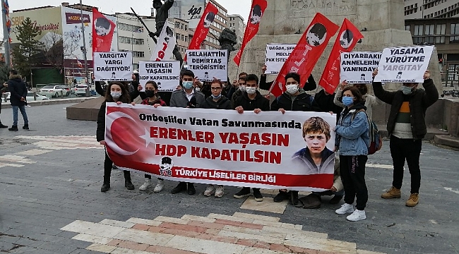 Liselilerden HDP kapatılsın talebi