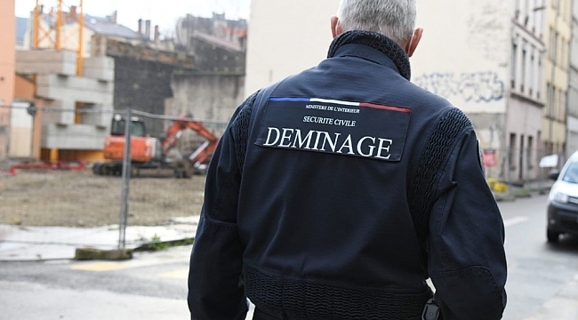 Lyon'da 2. Dünya Savaşı'nda kalma bomba bulundu