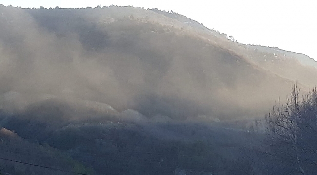 Maden kamyonlarının yaydığı toz bulutu, ilçe halkını ayağa kaldırdı
