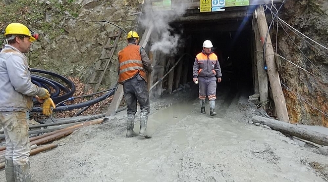 Maden ocağında göçük altında kalan işçi yaralandı
