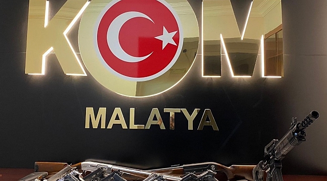 Malatya'da suç örgütüne ağır darbe