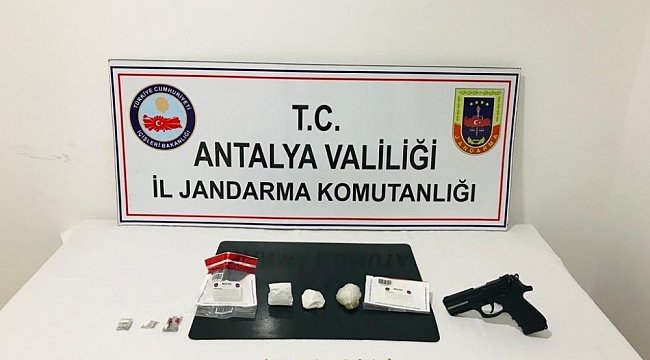 Manavgat'ta uyuşturucu operasyonu
