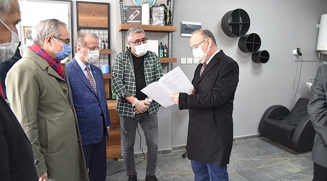 Manisa'da berber ve kuaför salonları denetlendi