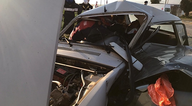 Manisa'da trafik kazası: 1'i ağır 4 yaralı