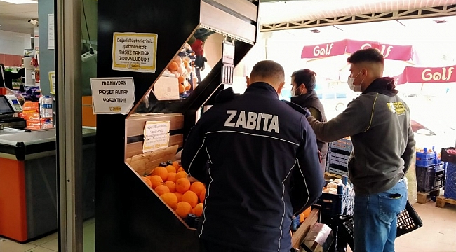 Marketlerde etiket ve tarihi geçmiş ürün denetimi yaptı