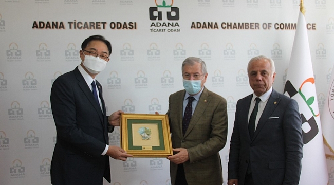 Menevşe'den büyükelçiye Adana'ya yatırım tüyoları