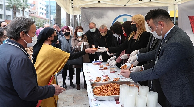 Merkezefendi Belediyesinden 18 Mart Şehitleri Anma Günü'ne özel lokma hayrı