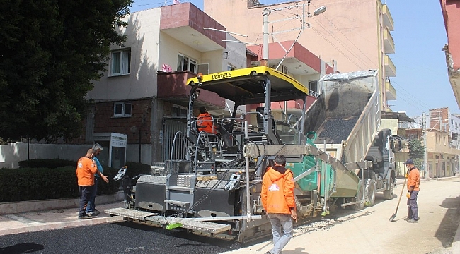Mersin'de asfalt çalışmaları